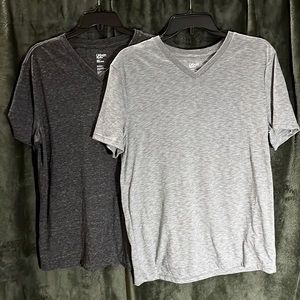 2- Men’s Urban Pipeline, super soft, v-neck tshirts.